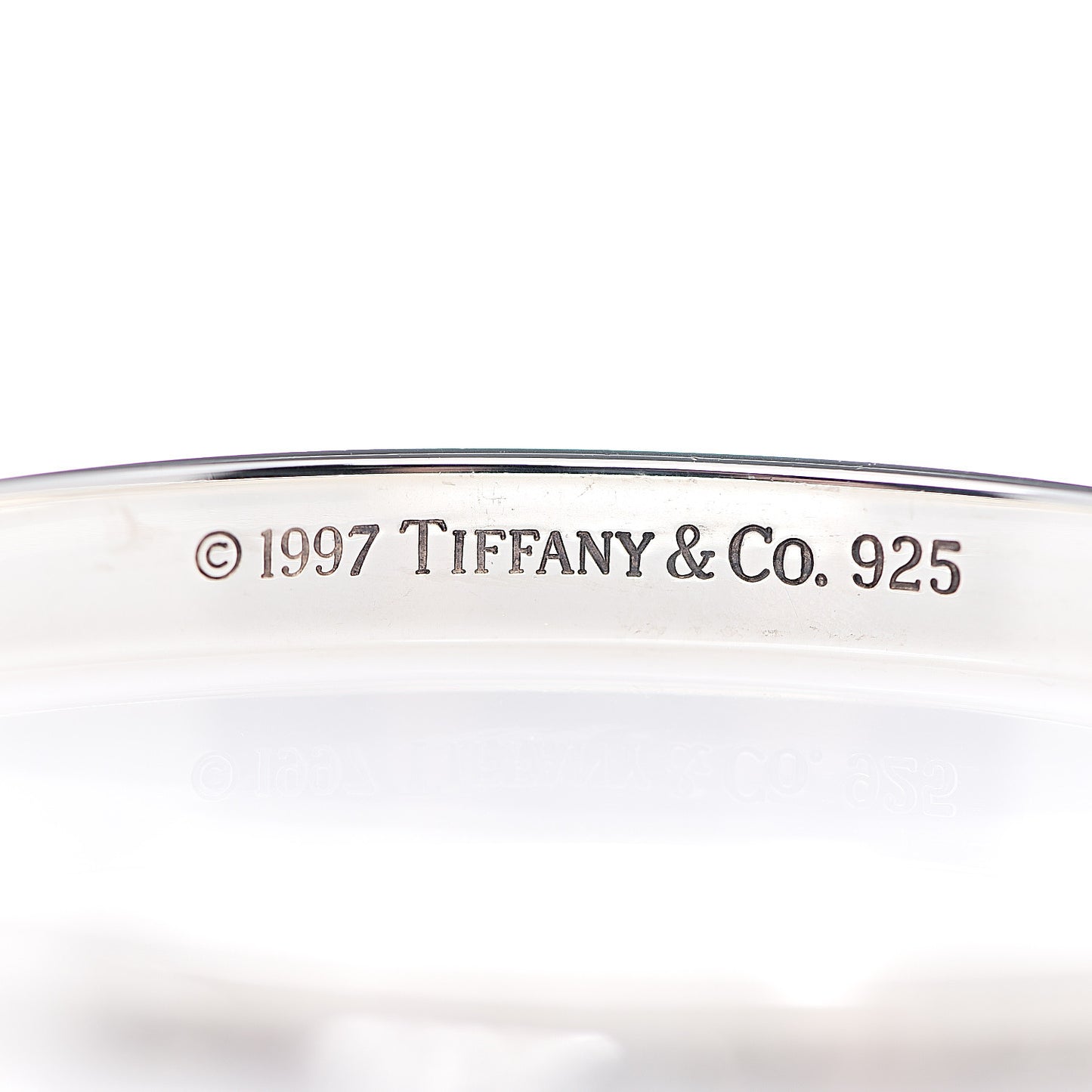 Sterling Silver Narrow 1837 Bangle Bracelet