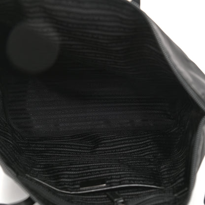 Prada Tessuto Nylon Saffiano Tote Black 4 of 9