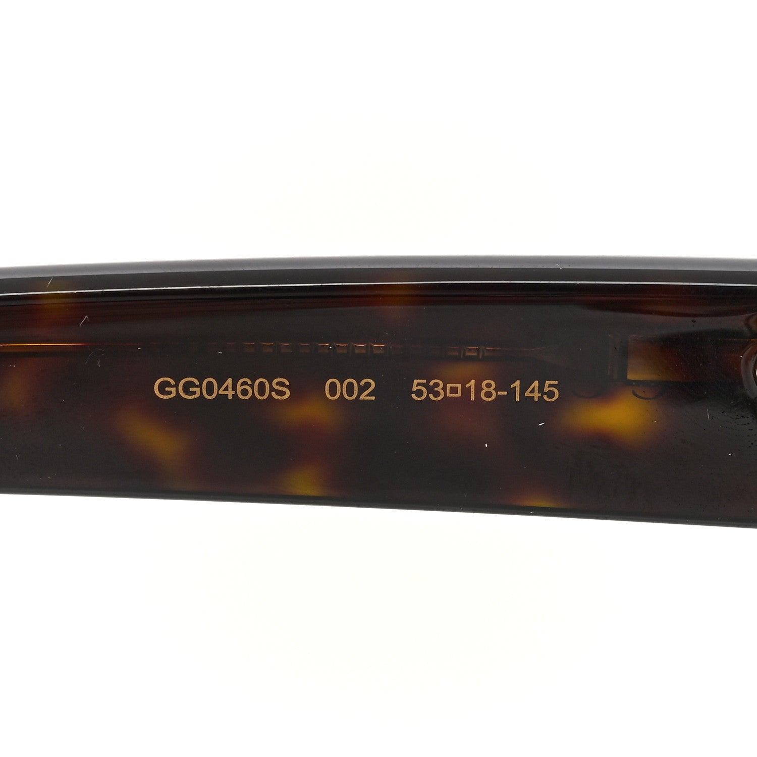 Gucci Cat Eye GG0460S Sunglasses Black 6 of 7