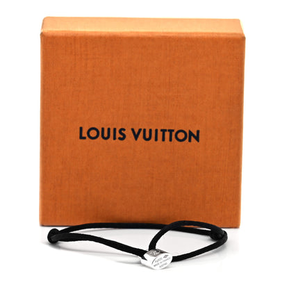 Louis Vuitton X UNICEF Sterling Silver Lockit Bracelet Black 4 of 4