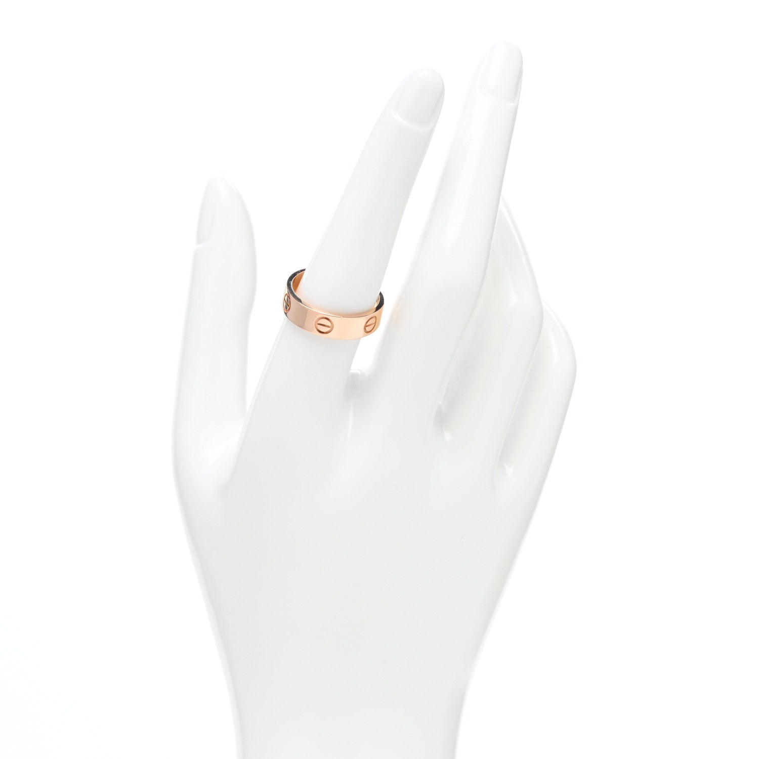 Cartier 18K Pink Gold 5.5mm LOVE Ring 57 8 2 of 4