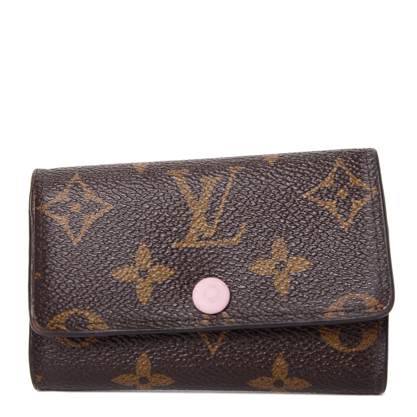 Monogram Multicles 6 Key Holder Rose Ballerine