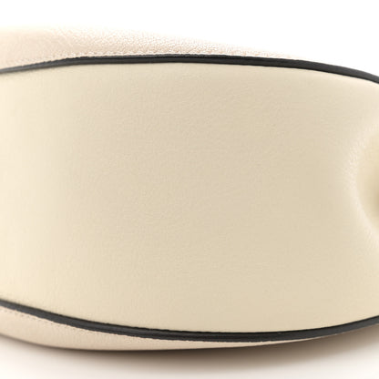 Chloe Grained Calfskin Drew Shoulder Bag Abstract White 9 of 10