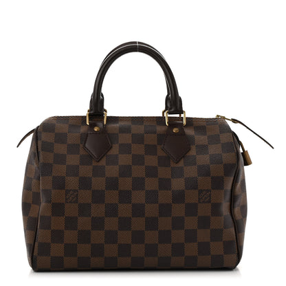 Louis Vuitton Damier Ebene Speedy 25 1 of 14