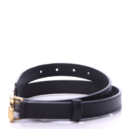Gucci Calfskin Double G 20mm Belt 70 28 Black 4 of 8