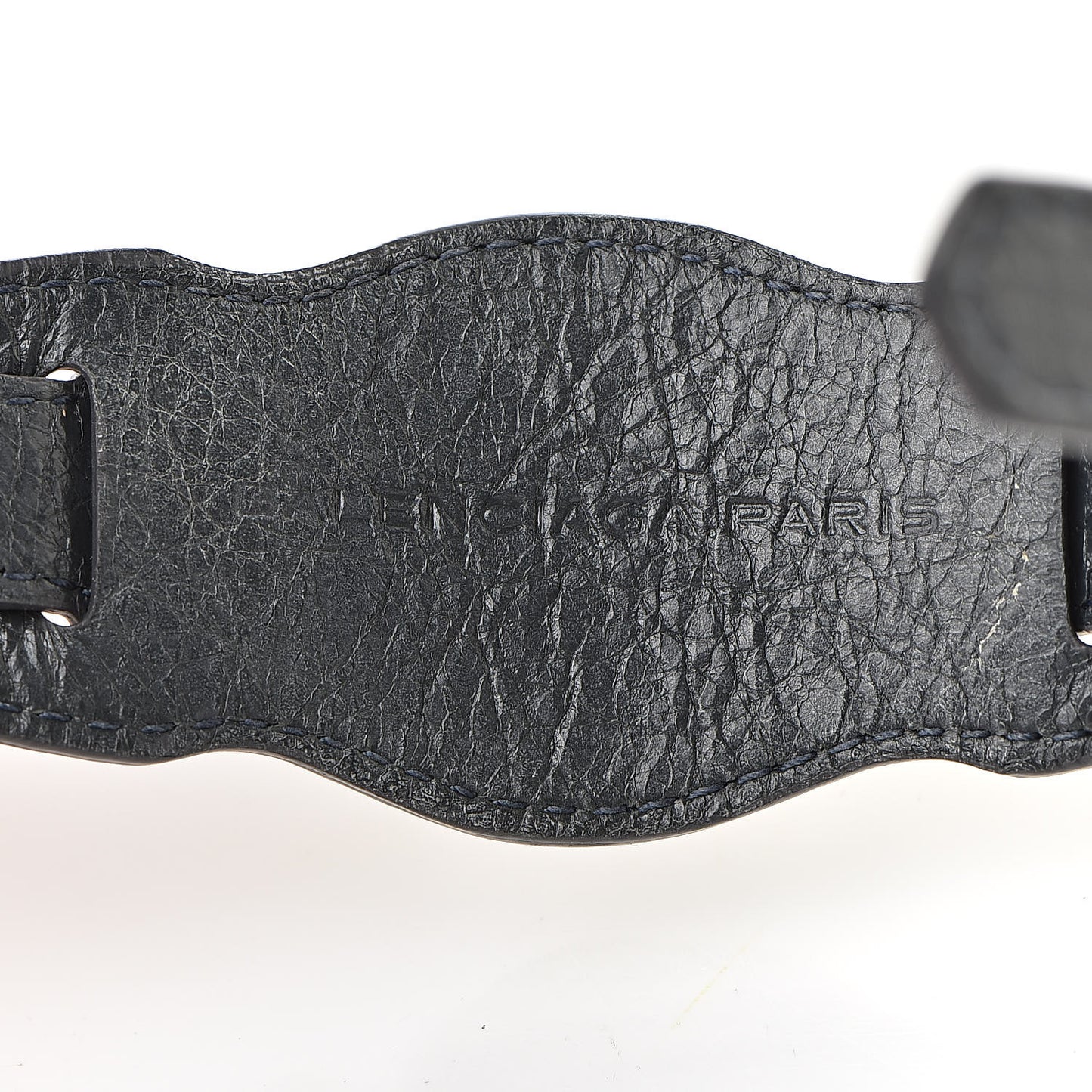 Agneau Arena Giant 12 Gold Hardware Bracelet Anthracite
