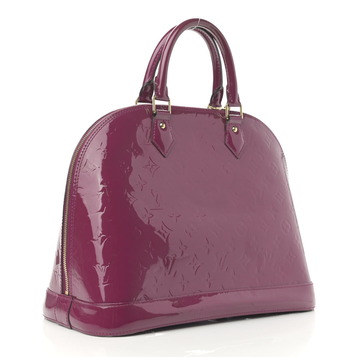 Louis Vuitton Vernis Alma MM Amethyste 3 of 12