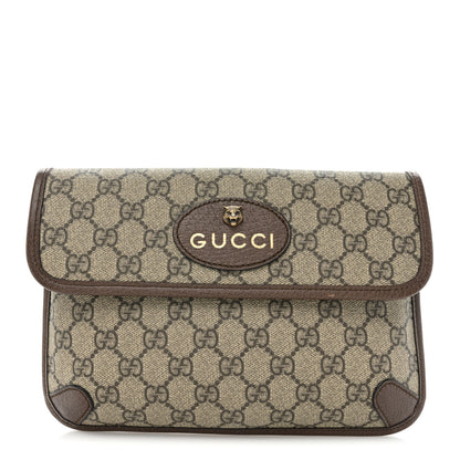 Gucci GG Supreme Monogram Neo Vintage Web Belt Bag Brown 1 of 11