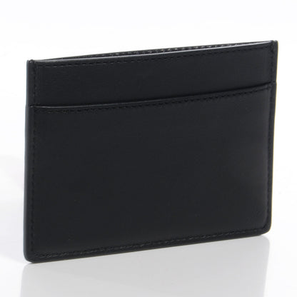Saint Laurent Calfskin Classic Y Card Case Black 3 of 8