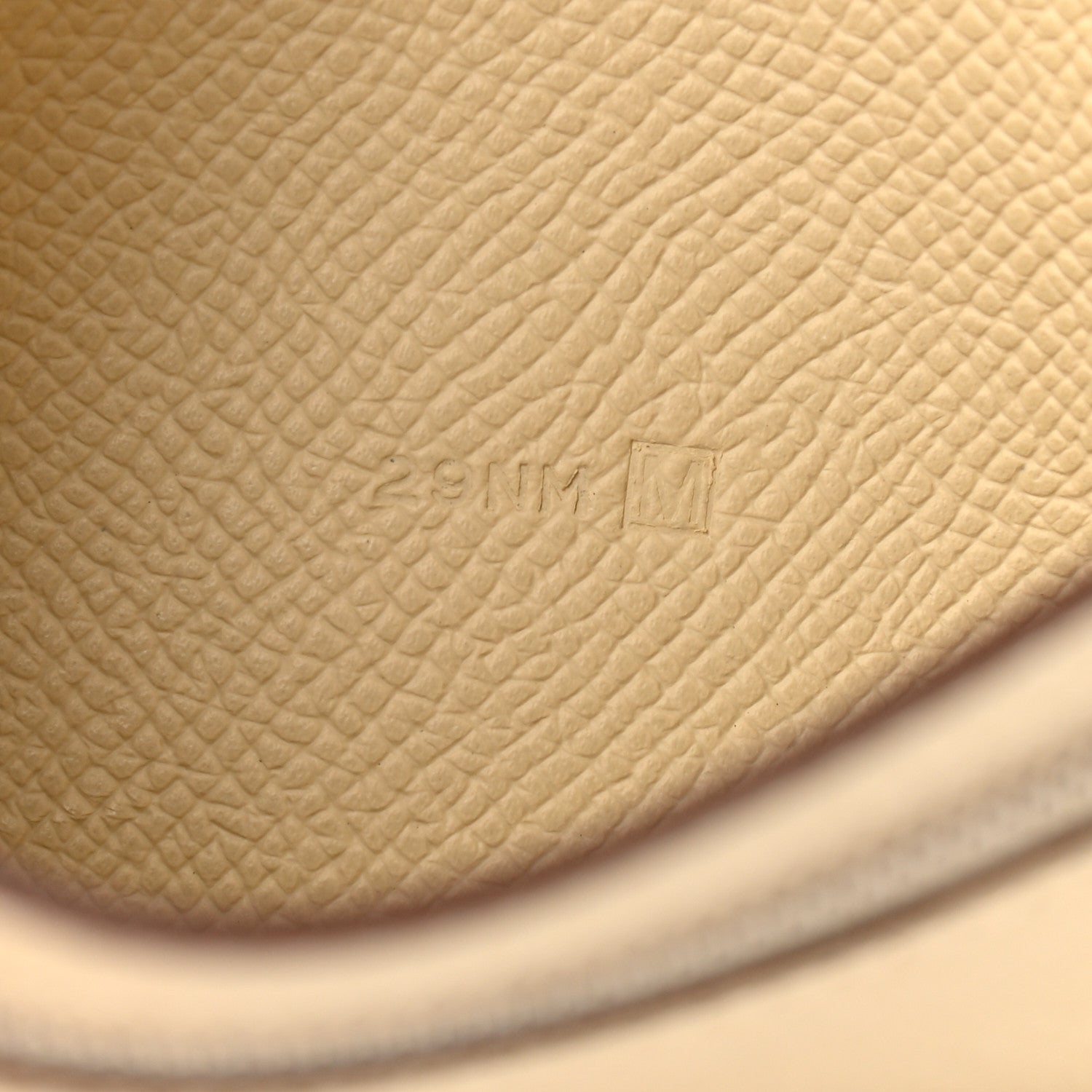 Hermes Epsom Bi-Color Bearn Gusset Wallet Alezan Parchemin 7 of 8