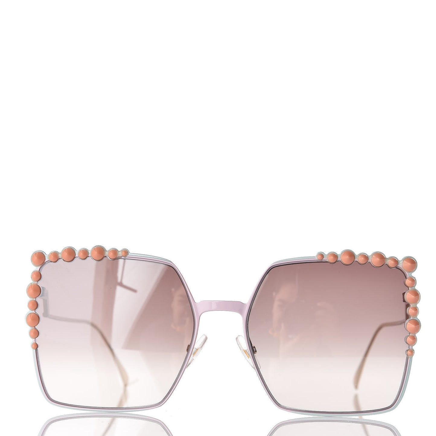 Square Dots Sunglasses FF 0259/S Gold
