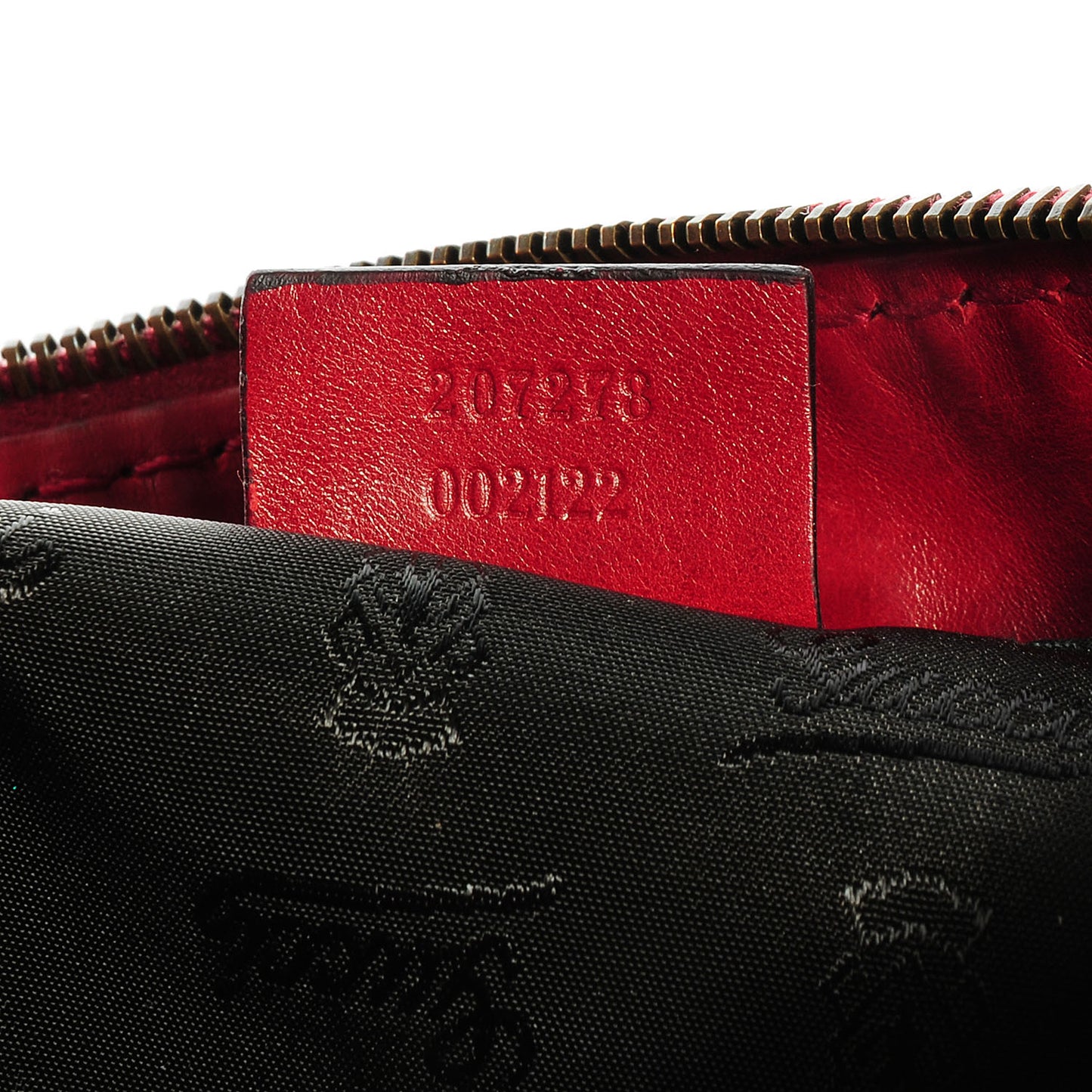 Leather Studded Babouska Clutch Red