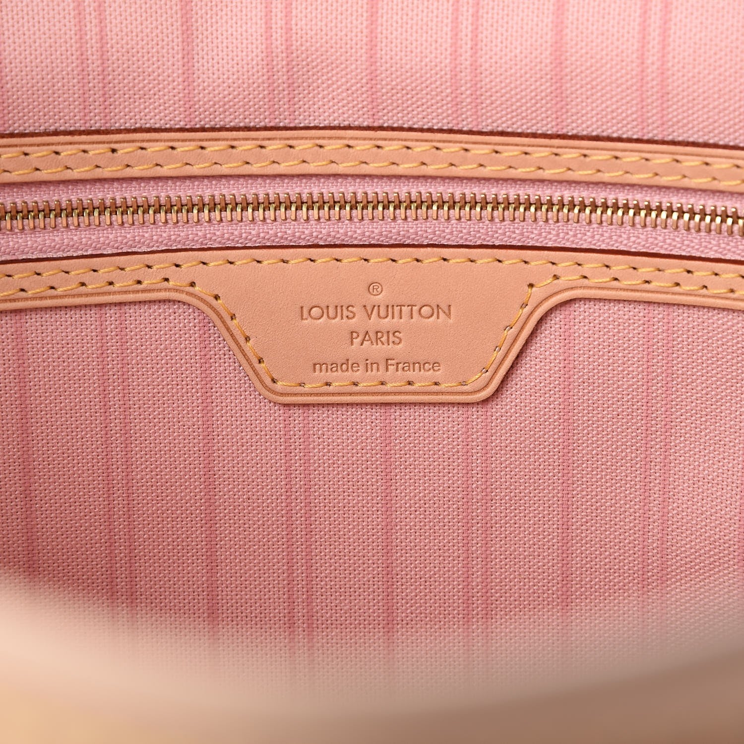Louis Vuitton Damier Azur Delightful MM Rose Ballerine 6 of 7