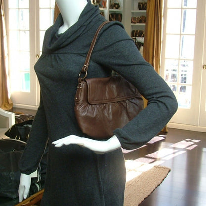 Fendi Leather Chef Shoulder Bag 2 of 12