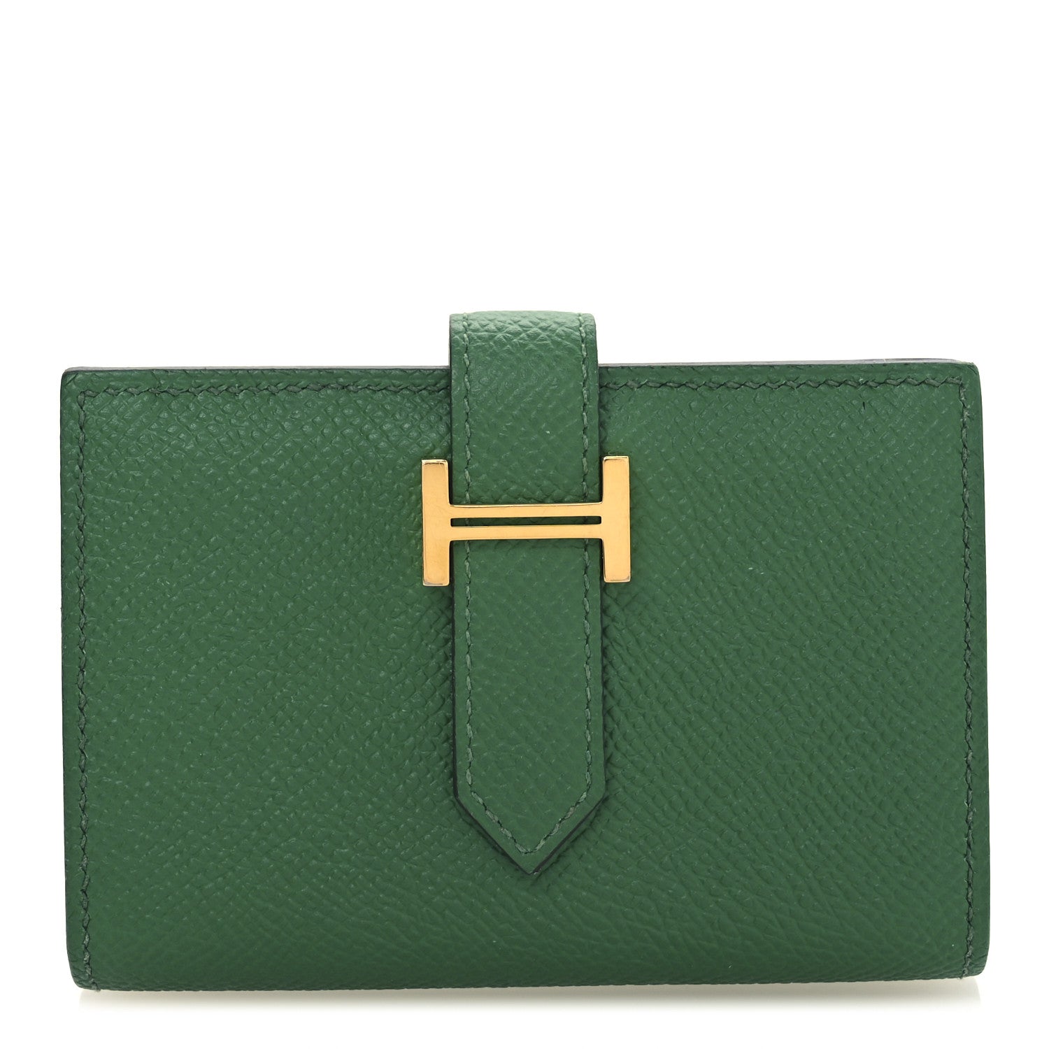 Hermes Epsom Mini Bearn Wallet Cactus 1 of 9