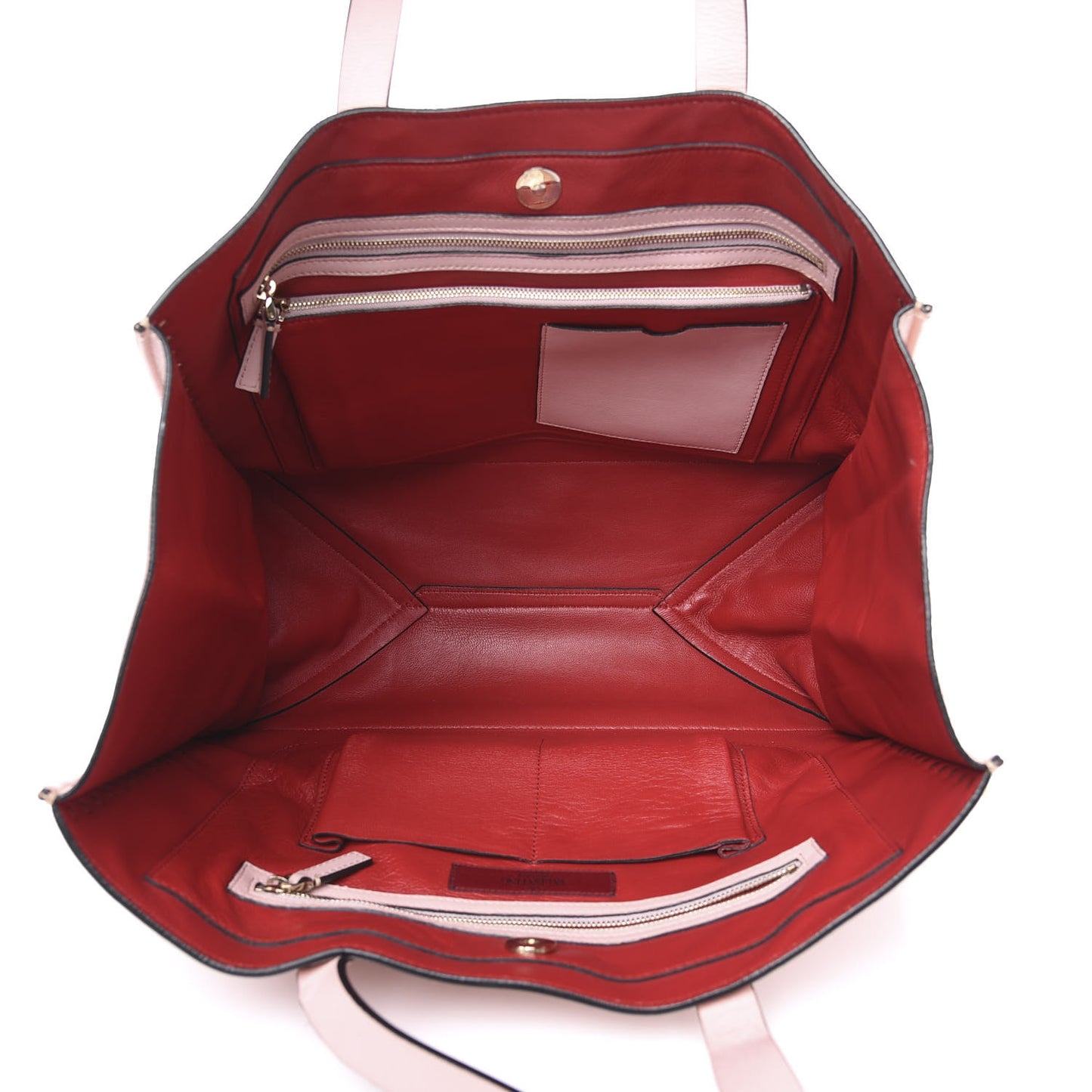 Nappa Medium Rockstud Soft Tote Rose