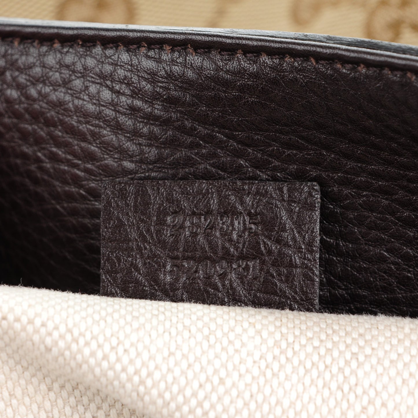 Monogram Diana Medium Bamboo Shoulder Bag Brown