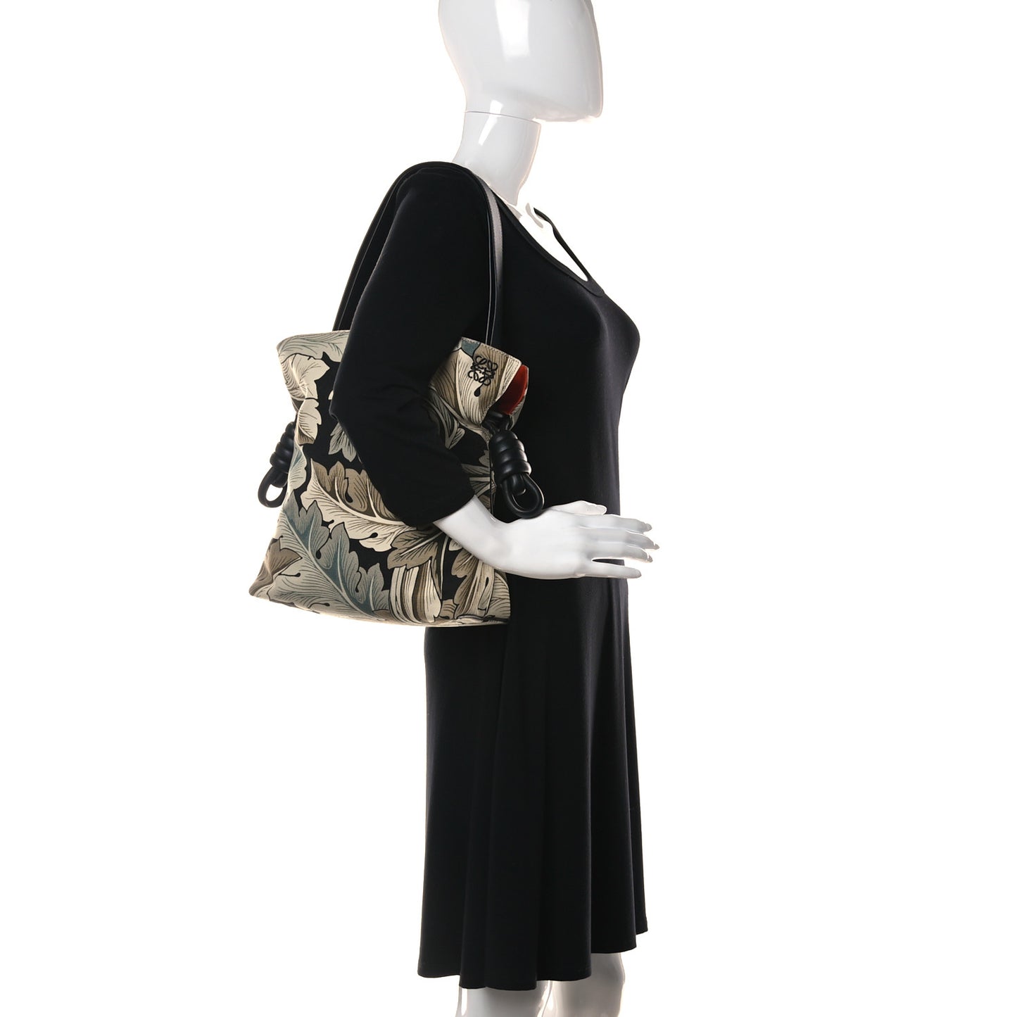 Canvas Flamenco Knot Bag Multicolor