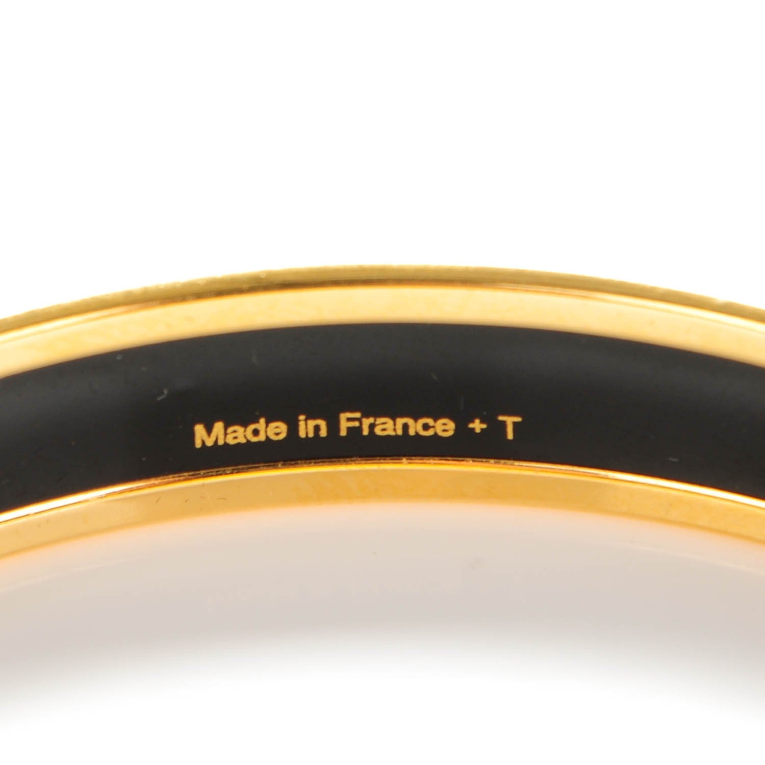 Hermes Enamel Printed Narrow Balcons Du Guadalquivir Bracelet 70 4 of 5