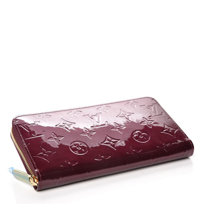 Louis Vuitton Vernis Zippy Wallet Rouge Fauviste 4 of 10