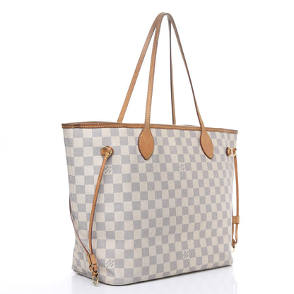 Louis Vuitton Damier Azur Neverfull MM 2 of 18