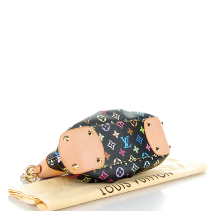 Louis Vuitton Monogram Multicolor Judy PM Black 4 of 7