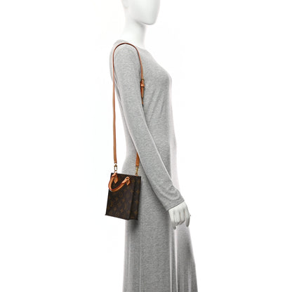 Louis Vuitton Monogram Petit Sac Plat 2 of 9