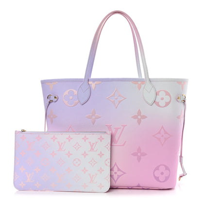 Louis Vuitton Monogram Giant Spring In The City Neverfull MM Sunrise Pastel 1 of 10