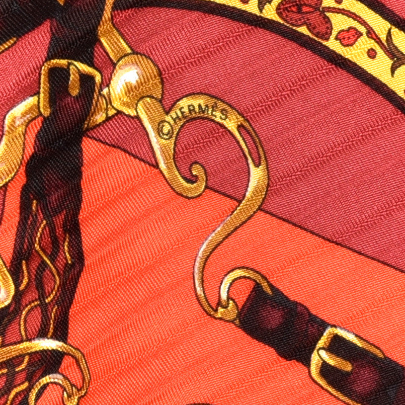 Silk Plisse Festival Scarf
