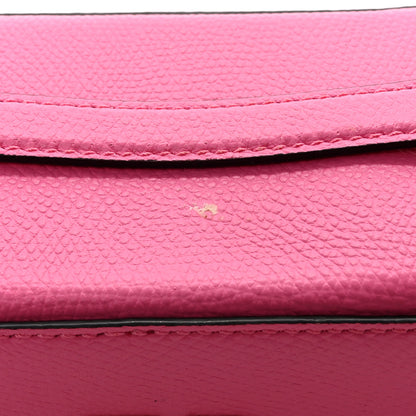 Valentino Garavani Grained Calfskin VLogo Signature Wash Bag Feminine Pink 10 of 10