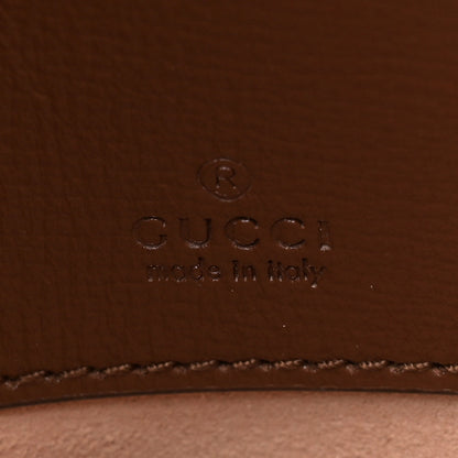 Gucci GG Supreme Monogram Azalea Calfskin Web Mini Jackie 1961 Hobo Beige Ebony Brown Sugar 6 of 11