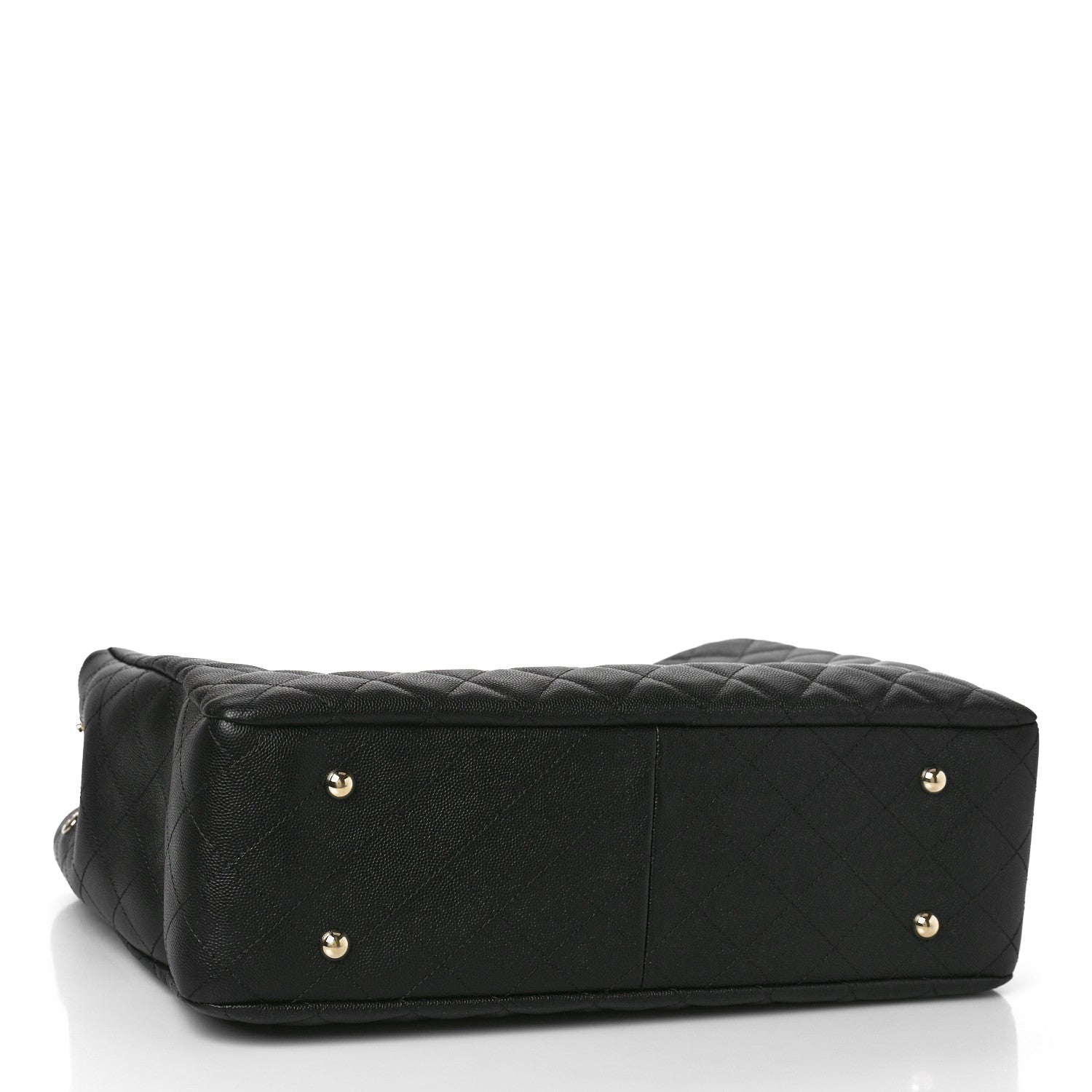 Chanel Caviar Quilted Large Shopping Tote Black 4 of 9