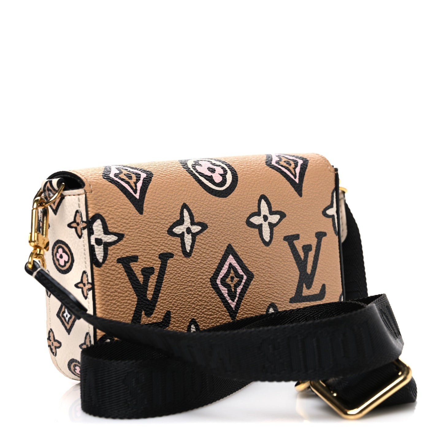 Monogram Wild At Heart Felicie Strap & Go Arizona Creme