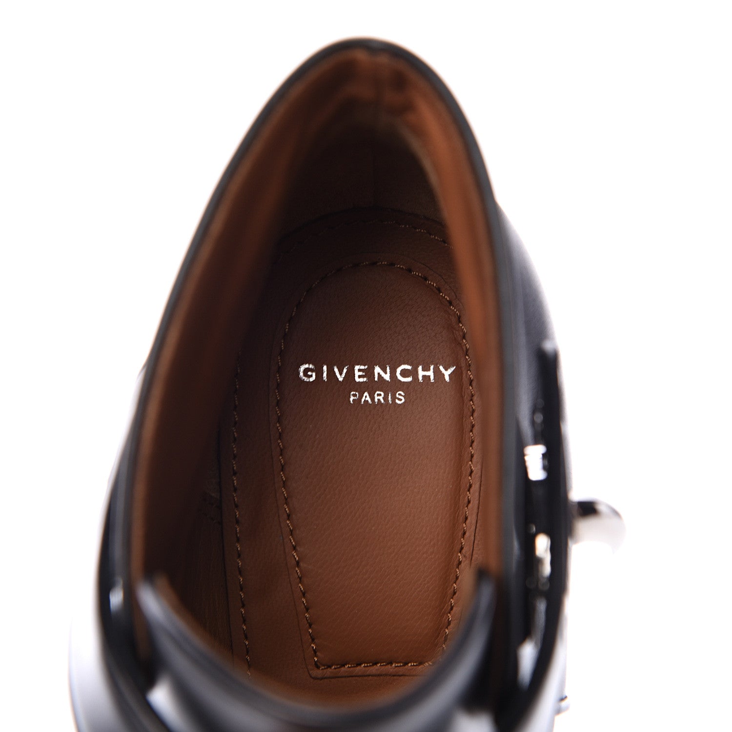 Givenchy Calfskin Shark Ankle Boot 38 Black 6 of 13