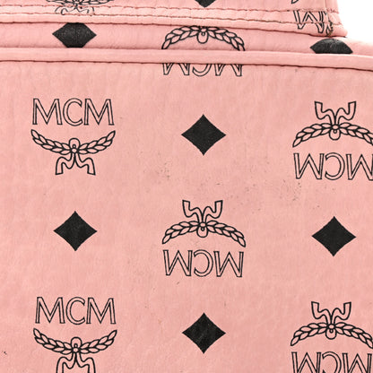 MCM Visetos Small Side Stud Stark Backpack Soft Pink 14 of 15