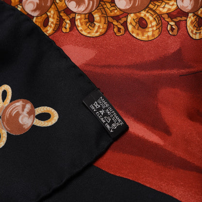 Hermes Silk Brandebourgs Scarf 90 7 of 8