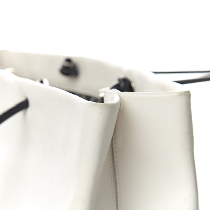 Chanel Calfskin Large Essential 31 Rue Cambon Tote White Black 21 of 26