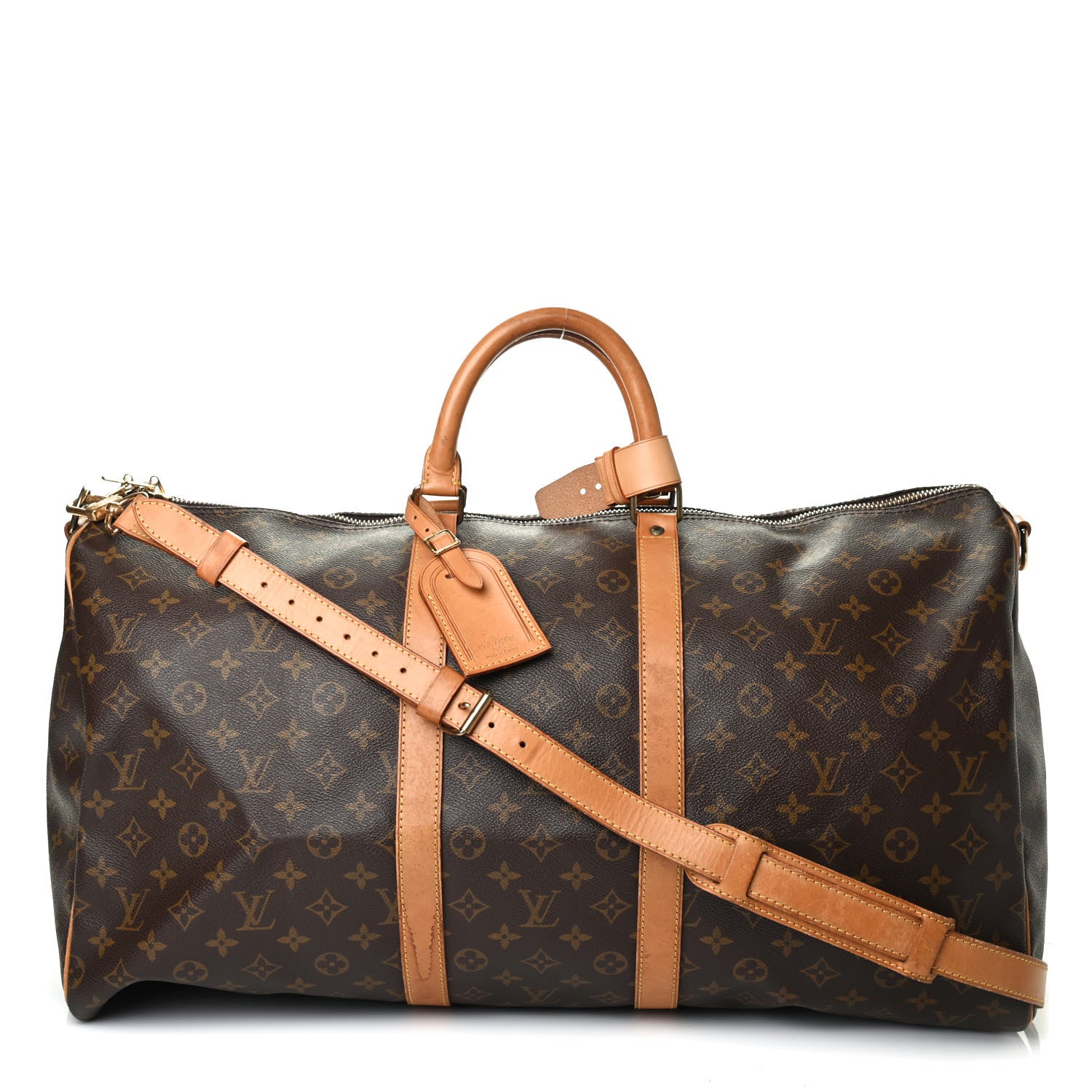 Louis Vuitton Monogram Keepall Bandouliere 55 1 of 4