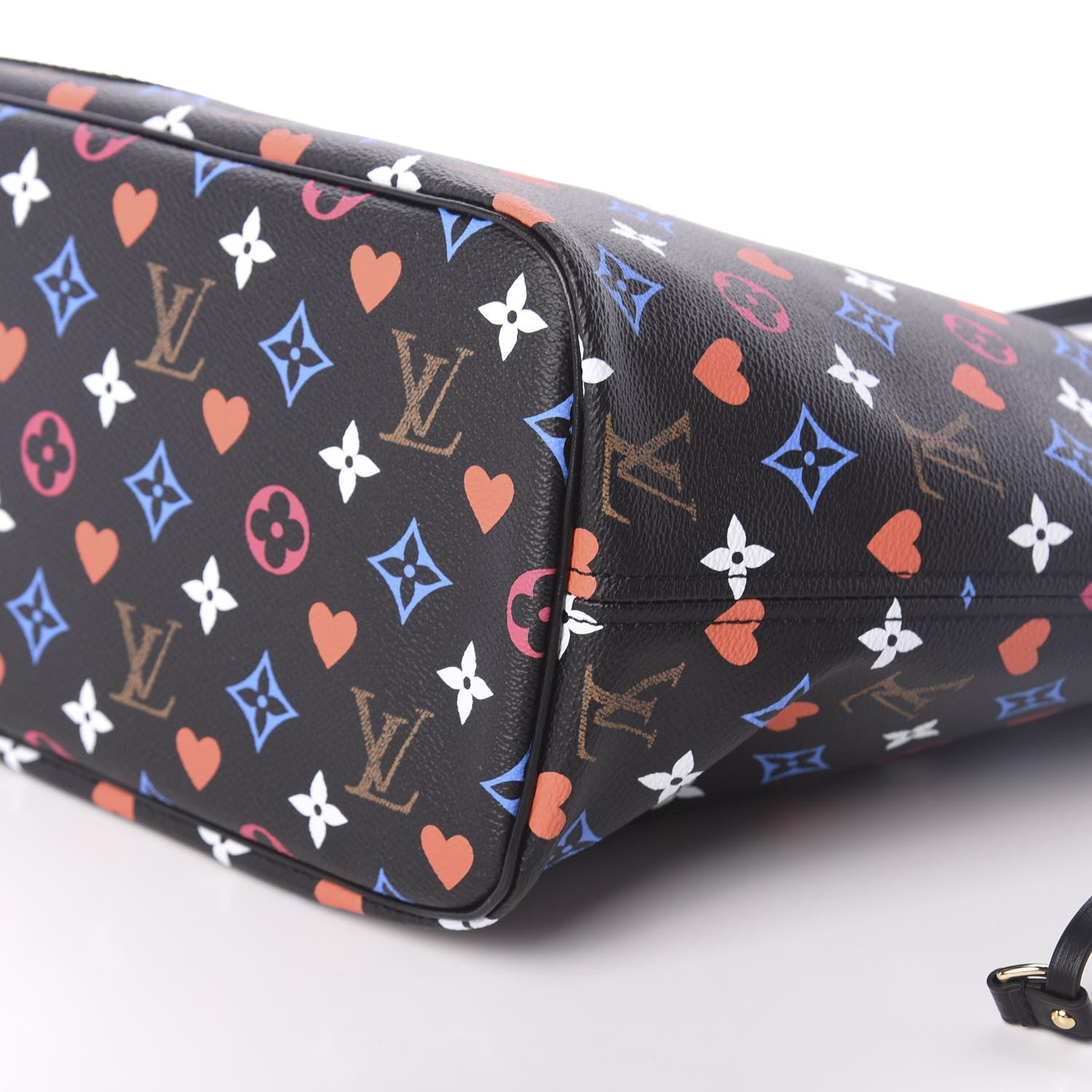 Louis Vuitton Game On Neverfull MM Black 9 of 9