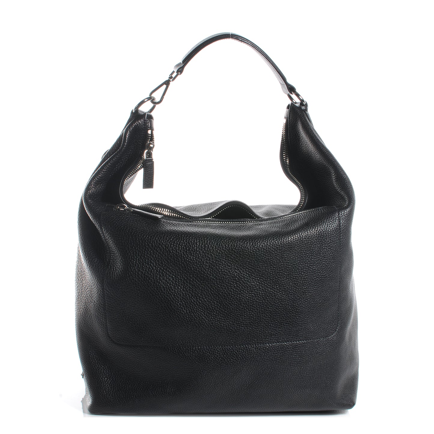 Vitello Daino Hobo Nero Black