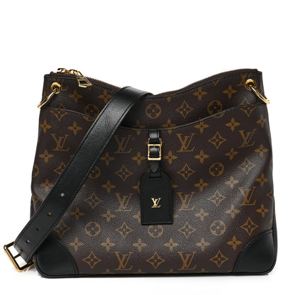 Louis Vuitton Monogram Odeon MM Black 1 of 8