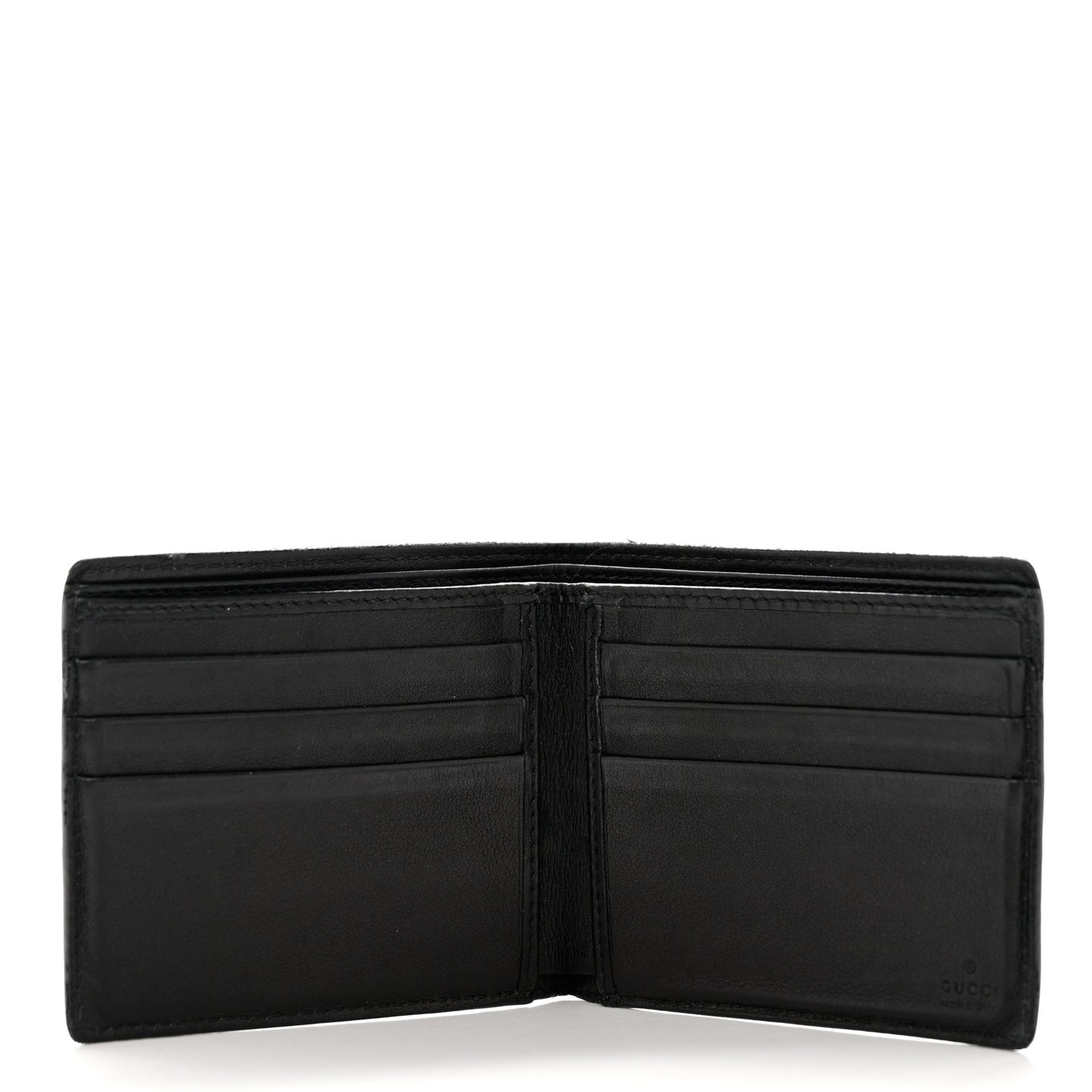 Guccissima Avel Bi-Fold Wallet Black