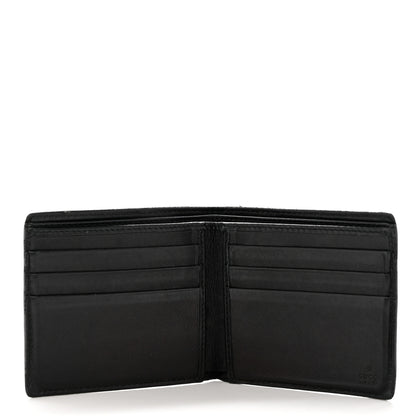 Gucci Guccissima Avel Bi-Fold Wallet Black 5 of 10