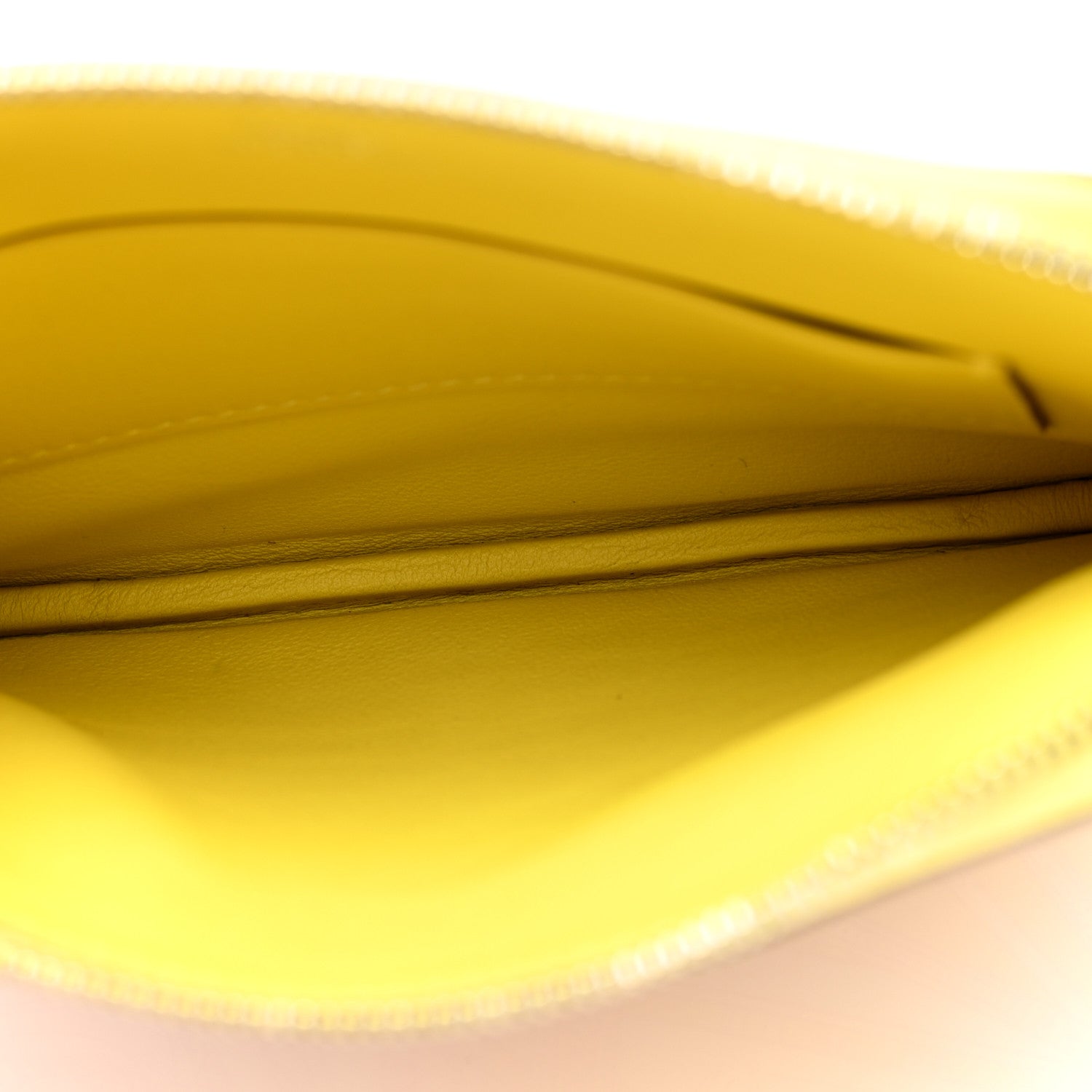 Hermes Swift Balade en Berline Carre Pocket Pouch Lime 5 of 7