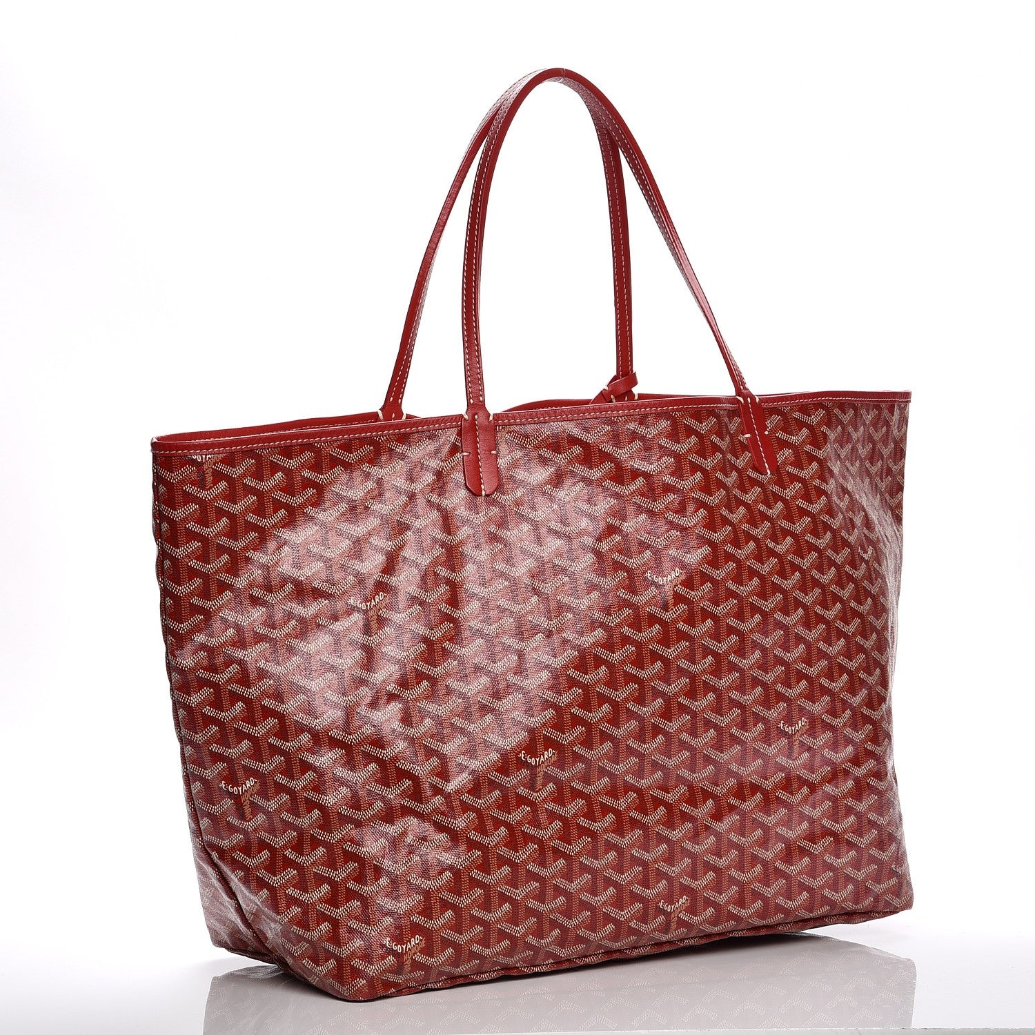 Goyard Goyardine Saint Louis GM Red 3 of 9