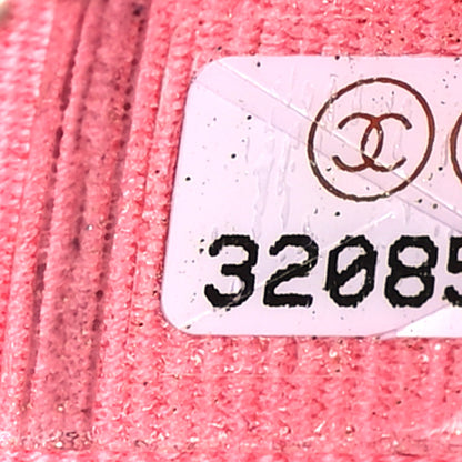 Chanel Lambskin Quilted CC In Love Heart Clutch With Chain Pink 7 of 9