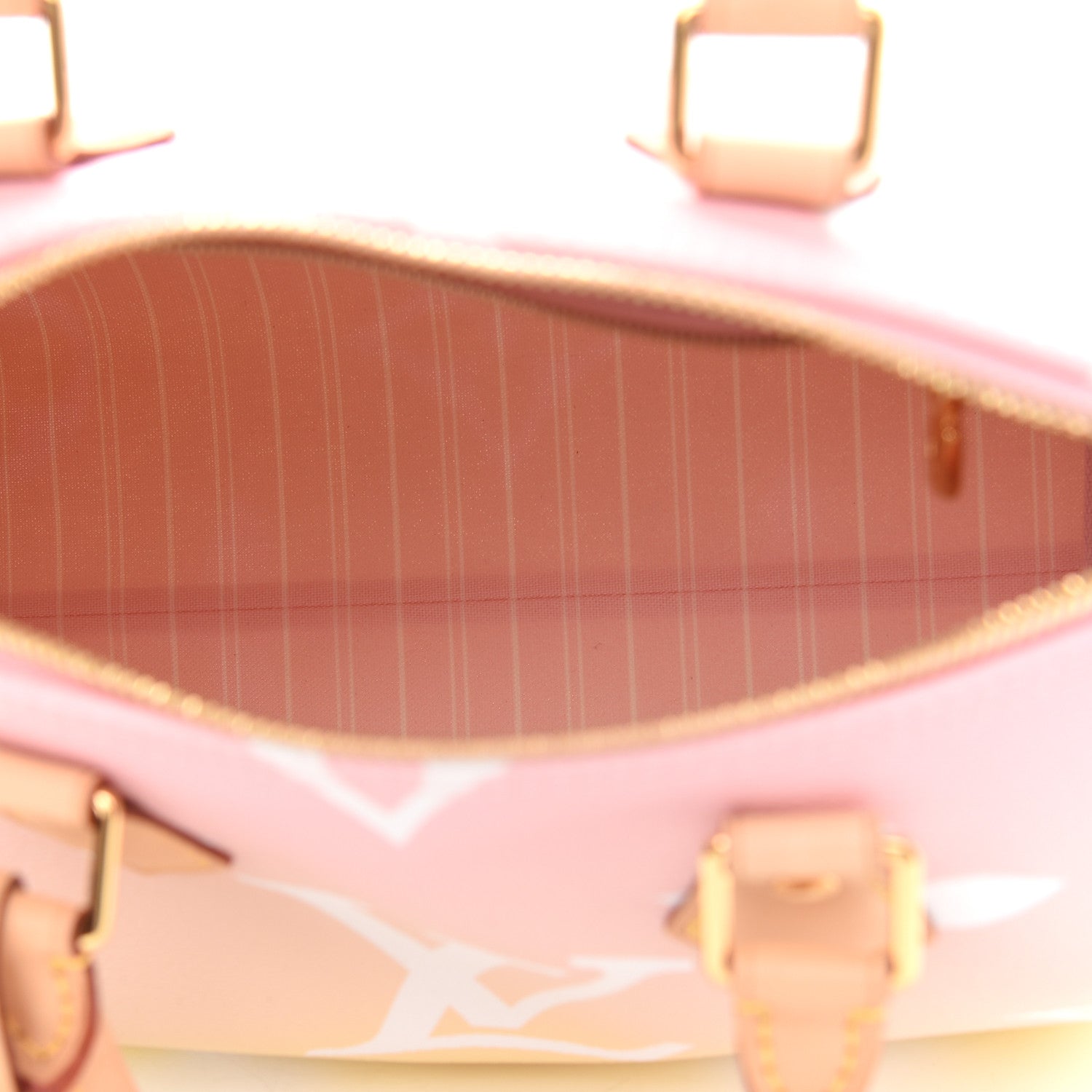 Louis Vuitton Monogram Giant By The Pool Speedy Bandouliere 25 Light Pink 5 of 8