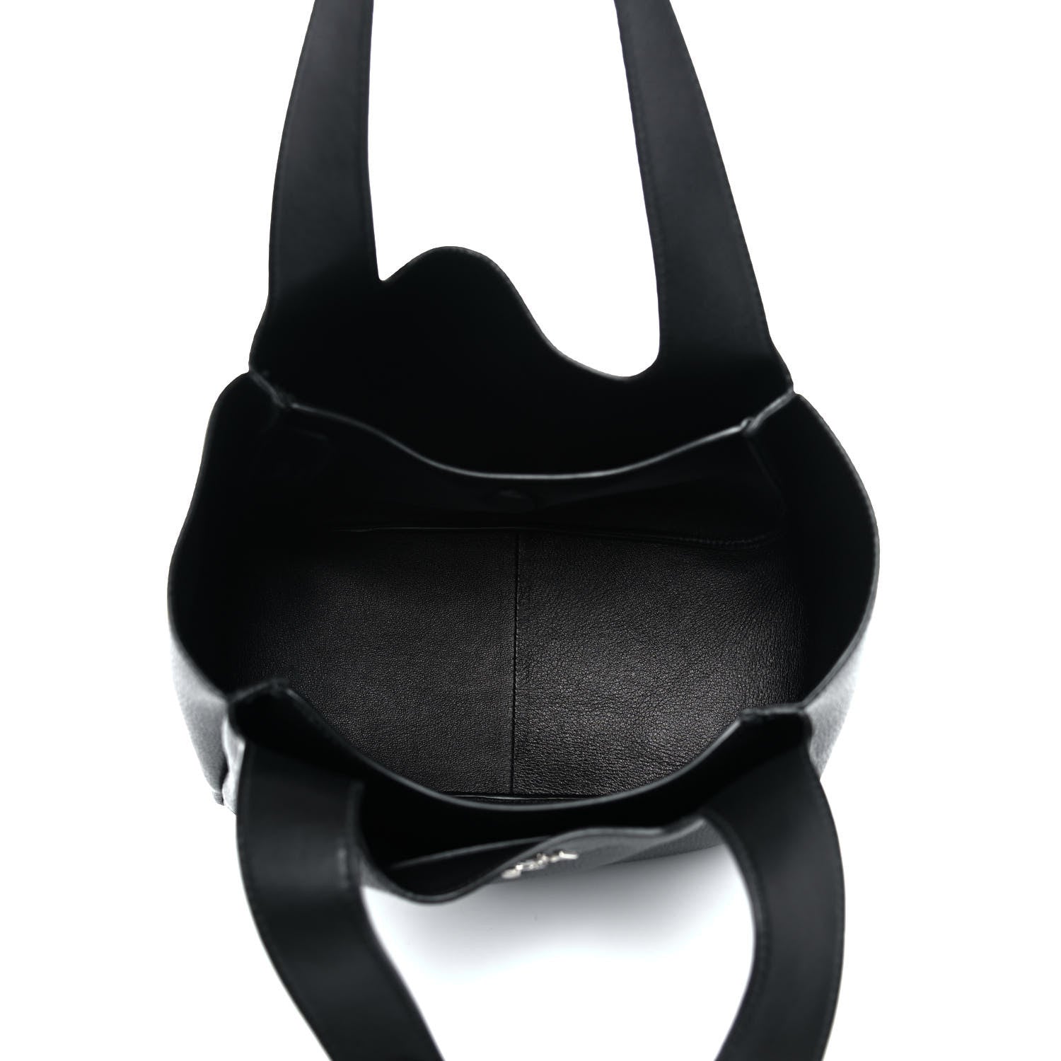 Prada Vitello Daino Soft Medium Dynamique Tote Black 7 of 11