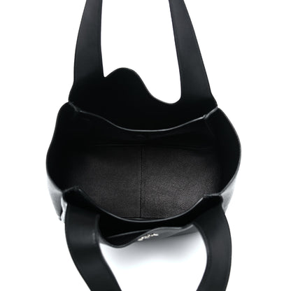 Prada Vitello Daino Soft Medium Dynamique Tote Black 7 of 11