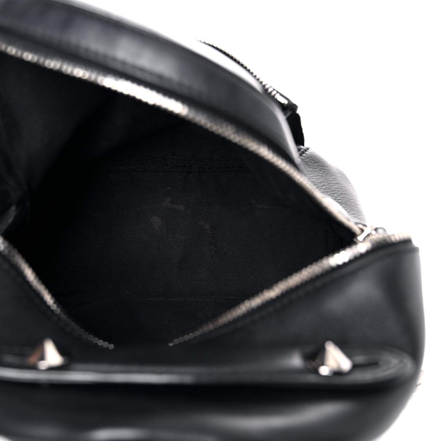Vitello Dolce Crystal Flowerland Croc Tail Mini Backpack Black